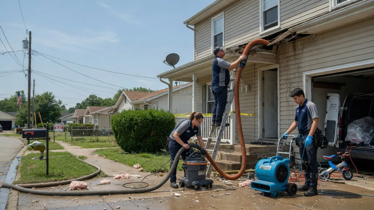 Water Damage Restoration in Pentress, WV near me